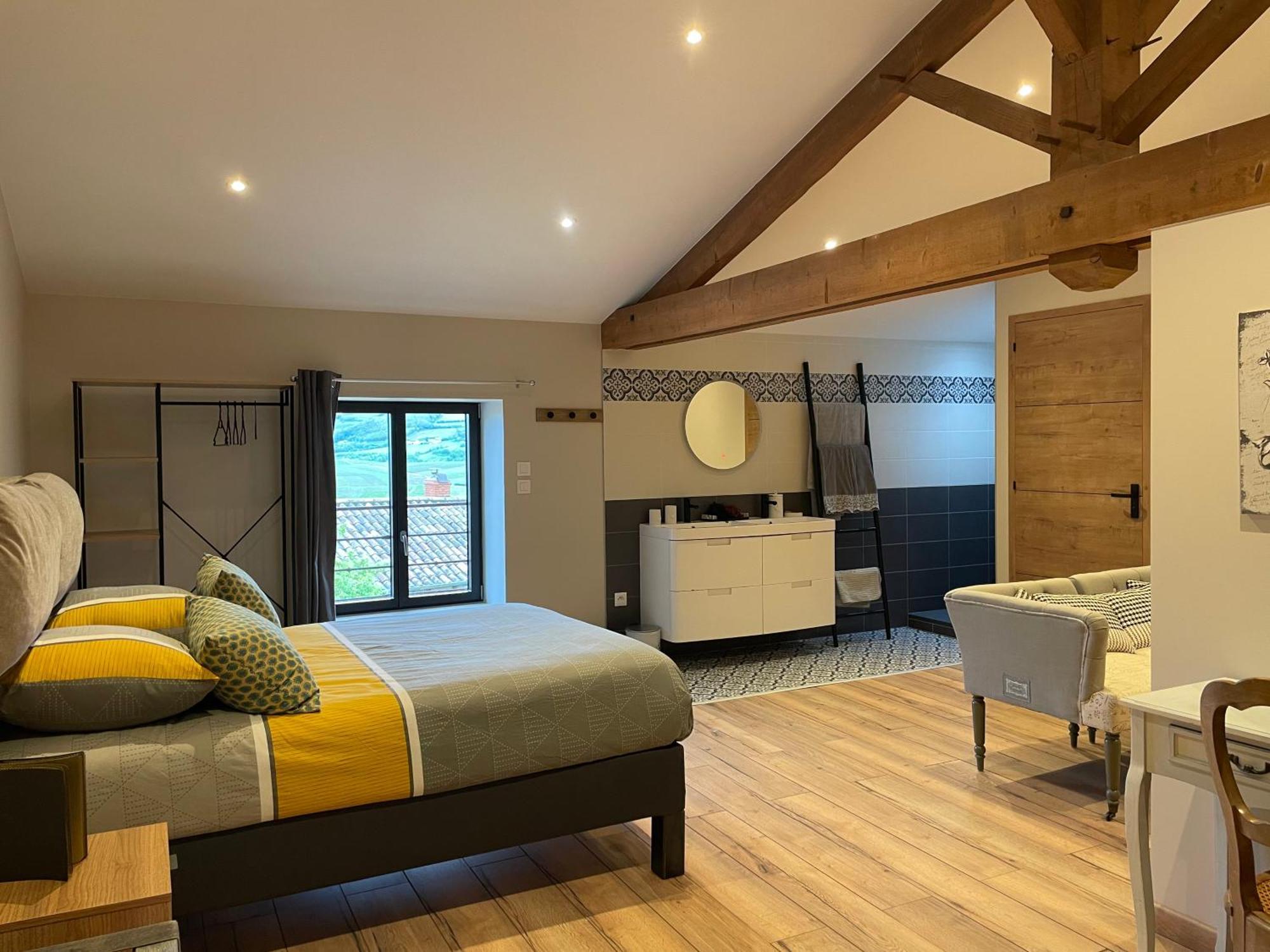 Au Petit Bonheur chez Bambina Hotel Leynes Eksteriør billede