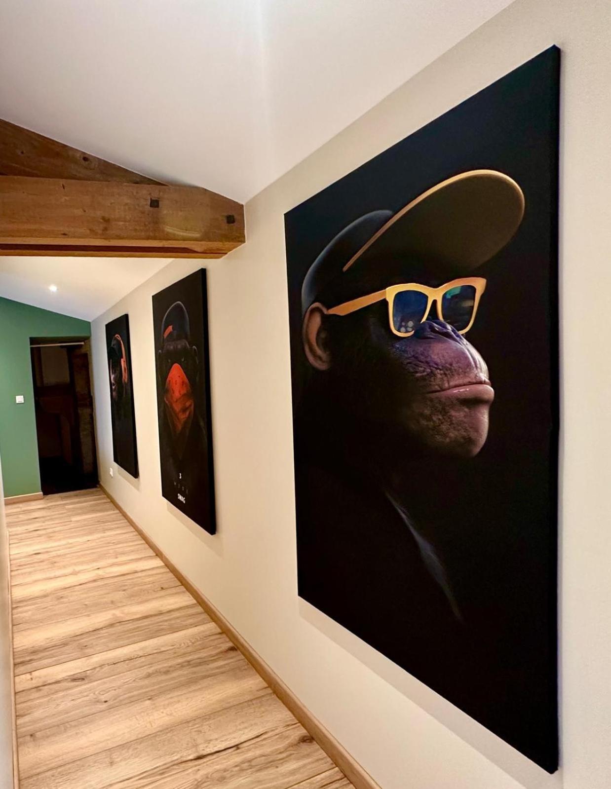 Au Petit Bonheur chez Bambina Hotel Leynes Eksteriør billede